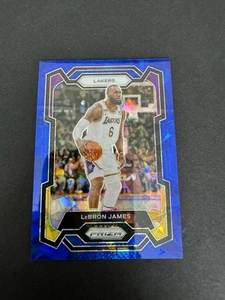 2023-24 Prizm LeBron James Prizm Blue Ice /125 #63 - Foto 1 di 2