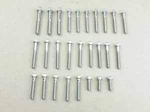 BSA A7 A10 1954-63 Engine Gearbox Stainless Steel Allen Screw Bolt Set NOS - Bild 1 von 1