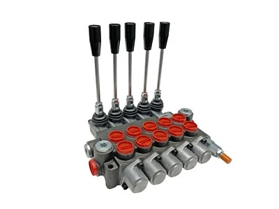 5 Spool Hydraulic Direction Control Valve Open Center 13 GPM 3600 PSI NEW!     - Image 1 of 4