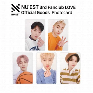 NU' EST 3rd Fan Club LOVE NU'niversity Official Photocard Minhyun JR Ren Baekho  - Picture 1 of 21