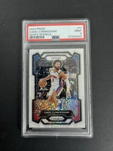 2023 Panini Prizm White Sparkle CADE CUNNINGHAM #11 PSA 9 - Picture 1 of 2