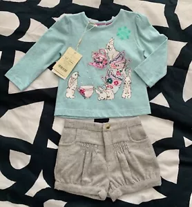 Set di 2 pezzi per bambini monsoni 6-12 mesi (nuovissimo con etichetta) - Foto 1 di 3