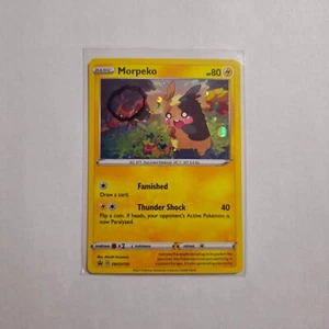 SWIRL D 🌀 Morpeko SWSH116 Cosmos Holo Rare Sword & Shield Pokemon Card - NM - Picture 1 of 2