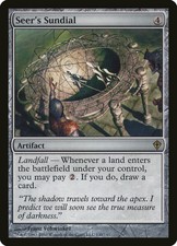 1X Seer's Sundial Worldwake EX MTG CARD