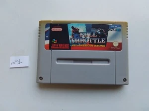 Full Throttle All-American Racing sur Super Nintendo !!!!! - Photo 1/2