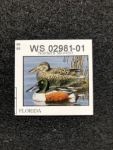 Florida State Hunting Permit Stamp - Picture 1 of 2