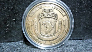 SELTEN - 101st AIRBORNE (BASTOGNE) RENDEZVOUS WITH DESTINY AIR ASSAULT CHALLENGE COIN - Bild 1 von 4