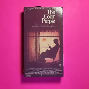The Color Purple VHS Warner Home Video Watermarks ~ Sealed Ready to Grade - Picture 1 of 4