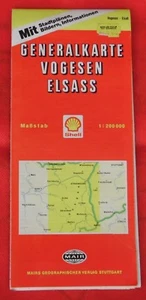 Cartolina generale, Shell, Vosgi Alsazia, 1979, 125 cm x 48 cm, ottima - Foto 1 di 4
