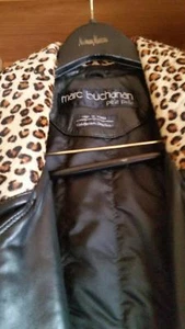Men's Marc Buchanan Leather Trench coat 40 - Picture 1 of 10