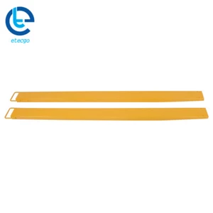 1 Pair For Forklift Truck Heavy Duty 84 × 4.5 Inch Steel Pallet Fork Extensions - Picture 1 of 12