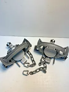 2 MB 550 Closed Jaw 2 Coil Traps (Coyote Fox Bobcat Trapping Supplies Duke) - Picture 1 of 8