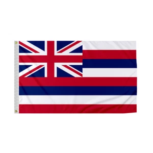 Promo Patriot's Hawaii HI State Flag Single Ply Reverse Printed 200D Nylon - Picture 1 of 66