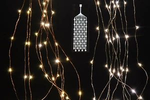 360er Drahtbüschel Stränge TIMER Lichterkette Drahtbeleuchtung Drahtlichterkette - Bild 1 von 1