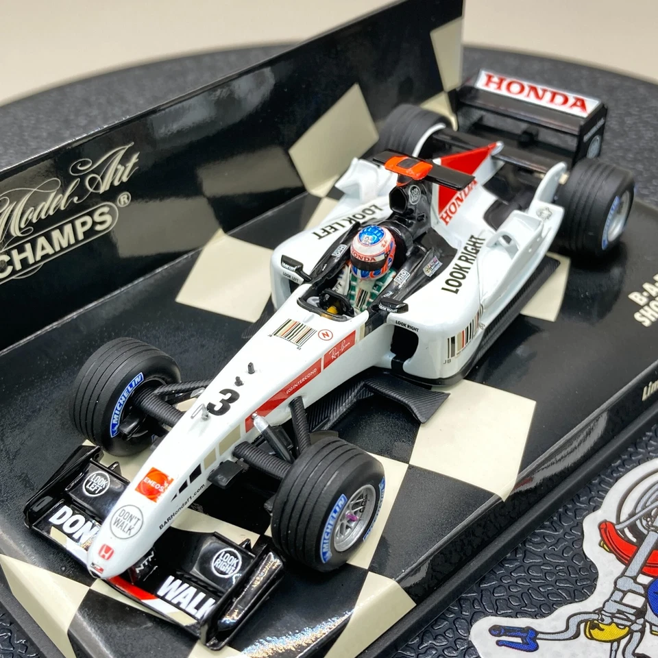 MINICHAMPS 1/43 B.A.R Honda BAR Show Car 2005 Jenson Button #3 400050073 - Image 1 of 4