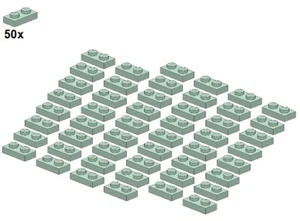 LEGO® - Plates - Sandgreen - 3023-12 - 1x2 (50Stk) - Platte - Sandgrün - Picture 1 of 1