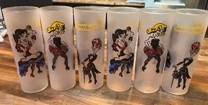 Chicago's Last Department Store 6 Vintage Tom Collins Bar Glasses - RARE HTF!!! - Picture 1 of 11