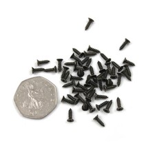 2.5mm x 8mm STEEL POZI SCREWS CIGAR DOLLSHOUSE TINY MICRO MODEL MINIATURE SCREW