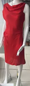 VIVIENNE WESTWOOD HOCHZEITSSCHEIDE PARTY ROTES KLEID GRÖSSE 44 UK 12 EINMAL GETRAGEN - Bild 1 von 6
