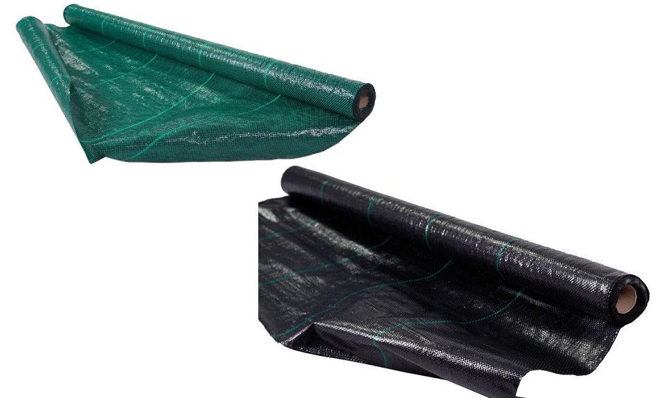 TELO PACCIAMATURA NERO o VERDE H105/210/330/420 PACCIAMANTE ERBACCE ORTO - Immagine 1 di 1