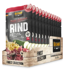 BELCANDO Rind mit Spätzle & Zucchini 12x125g Nassfutter Hundefutter Futter Hund - Bild 1 von 1
