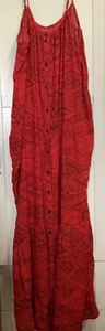 Tanoa Hawaiian Maxi Comfy Dress Lole Layered maxi dress size 4x nwt - Picture 1 of 7