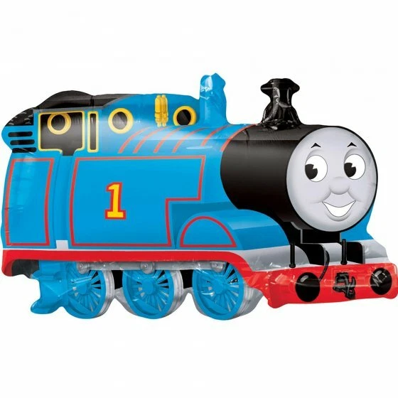 THOMAS THE TANK ENGINE SUPER SHAPE XL FOIL BALLOON TRAIN - image 1 of 1