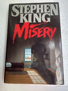 Stephen King Misery 1987 Hardcover w/ Dust Jacket Viking PLEASE SEE ALL PHOTOS - Imagen 1 de 16