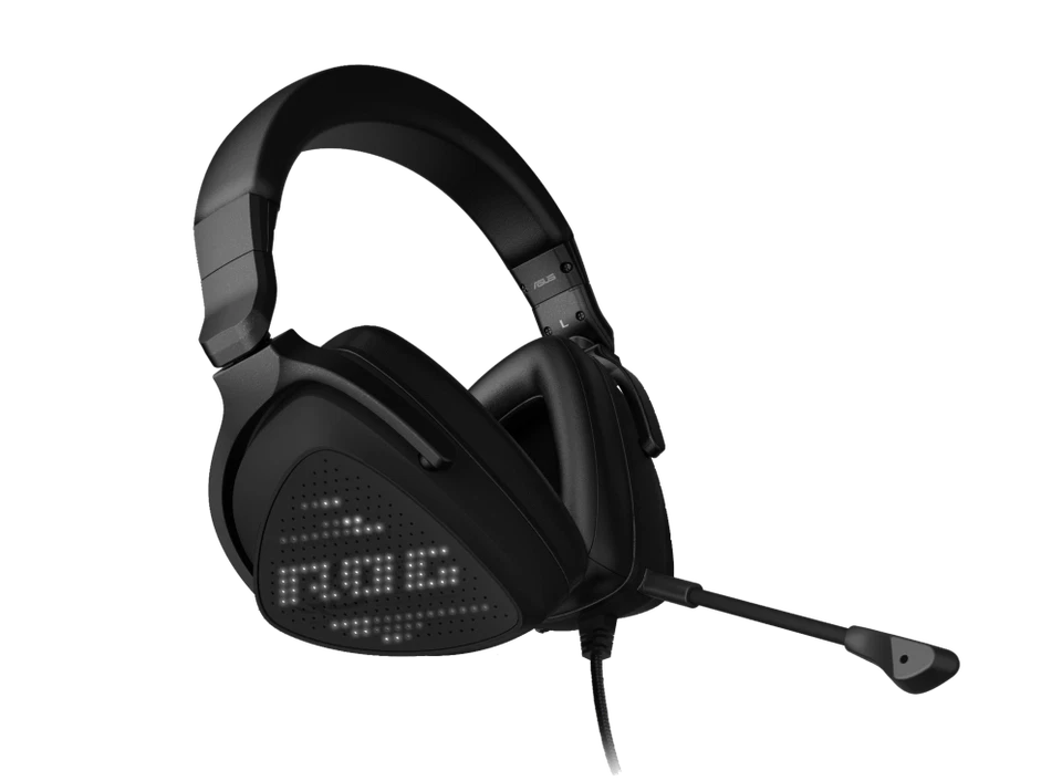 ASUS ROG Delta S Animate Wired Over-Ear Gaming Headset - Black
