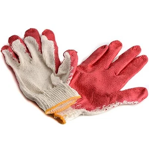 40 Pack - Medium Latex Dipped Nitrile Coated Work Gloves | Disposable Heavy Duty - Picture 1 of 6