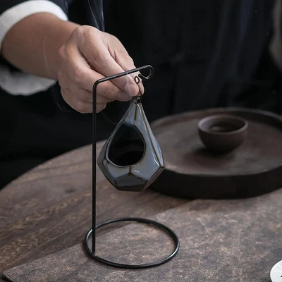 Horno colgante regalo reflujo quemador de fragancia para granja chimenea dormitorio Foto 1 de 4