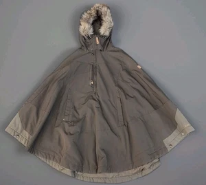 Chaqueta Fjallraven Mujer XS G1000 Luhkka Capa Poncho Piel Sintética Con Capucha Verde Oliva - Imagen 1 de 22