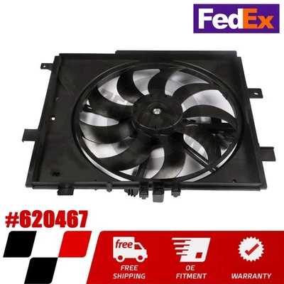 Radiator Cooling Fan For 2012-2019 Nissan Versa 14-19 Versa Note AT CVT Models - Image 1 of 4