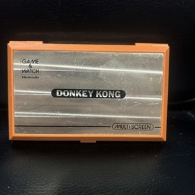 Nintendo Donkey Kong Game And Watch 1982 DK-52 Multi Screen  WORKS 