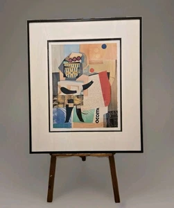 "Le Reflet Au Chapeau" de Max Papart El padre de la litografía - Imagen 1 de 10