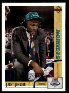 1991-92 Upper Deck #2b Larry Johnson - Picture 1 of 2