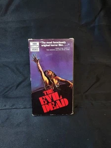 The Evil Dead VHS Tape 1979 HBO Cannon Video Sam Raimi Horror Movie Film Rare - Picture 1 of 7