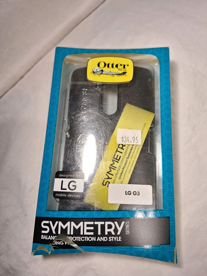 NOVA Otter Box Capa de Simetria Otterbox para LG G3 Caixa Aberta - Imagem 1 de 3