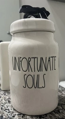 Tarro Ursula Rae Dunn X Villanos Disney "ALMAS DESAFORTUNADAS" La Sirenita NUEVO Foto 1 de 3