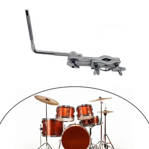 Drum Cowbell Clamp Adjustable Musical Instrument Metal Easy to Install L Arm - Picture 1 of 6