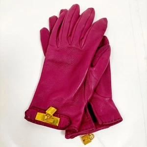 Hermes Gloves Ladies Leather 3966876 - Picture 1 of 11
