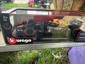 BURAGO ORACLE RED BULL RACING 1/24 DIE-CAST RACING 2022 MAX VERSTAPPEEN NEW - Picture 1 of 11