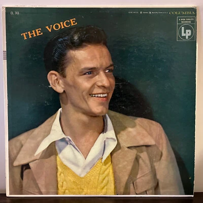 FRANK SINATRA - The Voice (Columbia 6-Eye) - 12" Vinyl Record LP - VG+ - Image 1 of 3