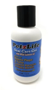 Petzlife Natural Oral Care Gel with Salmon Oil for Dogs Dental Health, 118ml - Picture 1 of 1