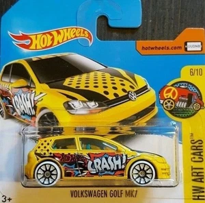 Hot Wheels VW Volkswagen Golf MK7 - Crash! - Picture 1 of 5