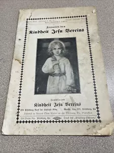 ANT 1916 Alle deutsche Papier Broschüre katholisch amerikanisch Diözesan Mission Bericht - Bild 1 von 16