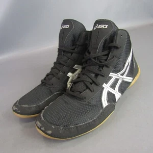 Zapatillas deportivas Asics Matflex negras blancas para hombre talla 10 - Imagen 1 de 12