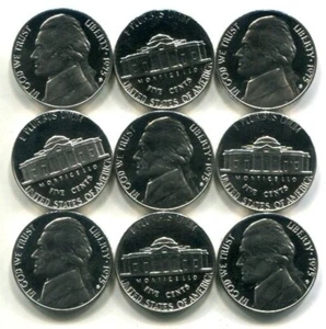 Full Roll of 40 GEM PROOF CAMEO 1975-S Jefferson Nickels - Free Shipping - Picture 1 of 3