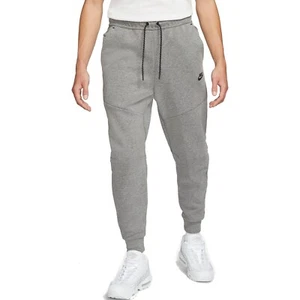 Mens Nike Tech Fleece Joggers CU4495 092 Grey/Black Size L_XL - Picture 1 of 4