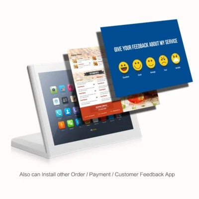 10.1 Inch Digital Menu Display WIFI Pad Android 11 Table Advertising Player 16GB - Image 1 of 4